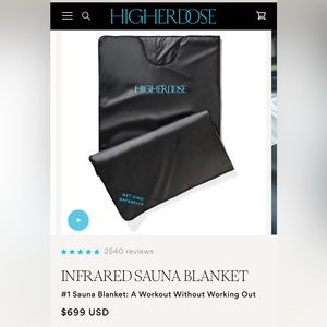 Higher Dose Infrared Sauna Blanket